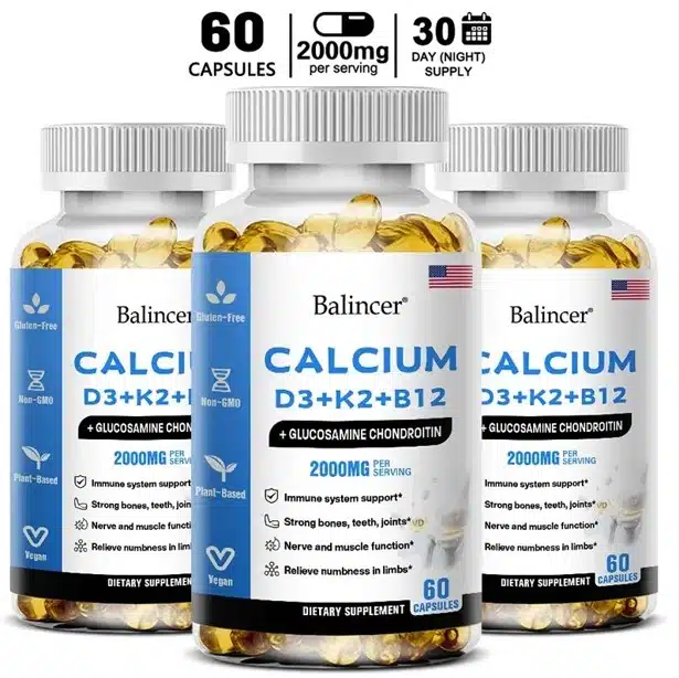 How to Relieve Joint Pain Fast: Calcium D3 K2 B12 1 How to Relieve Joint Pain Fast