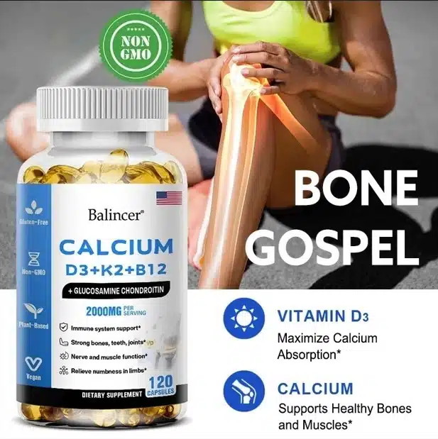 How to Relieve Joint Pain Fast: Calcium D3 K2 B12 5 How to Relieve Joint Pain Fast