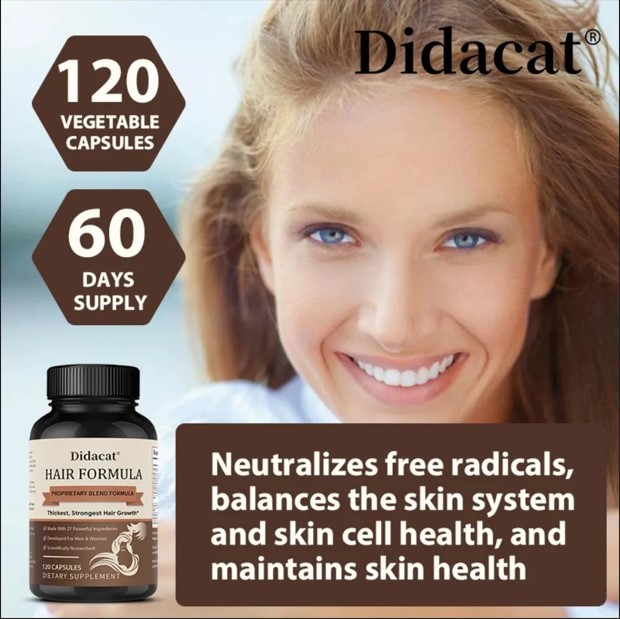 Ultimate Didacat Review: Best Biotin Capsules for Hair Loss? 3 Ultimate Didacat Review