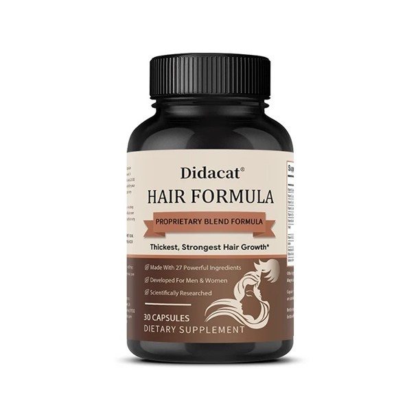 Ultimate Didacat Review: Best Biotin Capsules for Hair Loss? 1 Ultimate Didacat Review