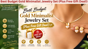 Best Budget Gold Minimalist Jewelry Set