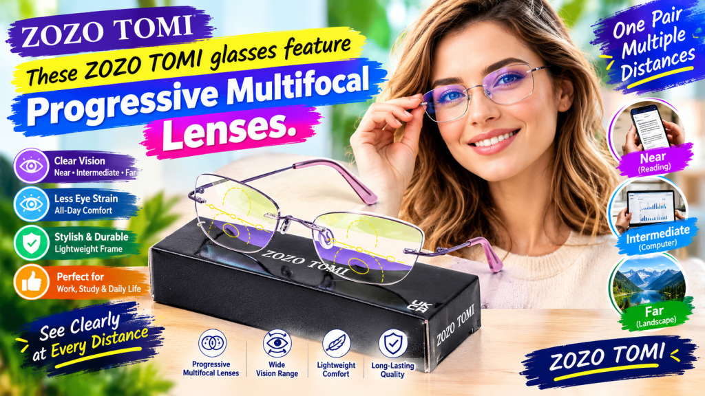 Women’s Progressive Cat Eye Reading Glasses