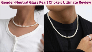 Gender-Neutral Glass Pearl Choker