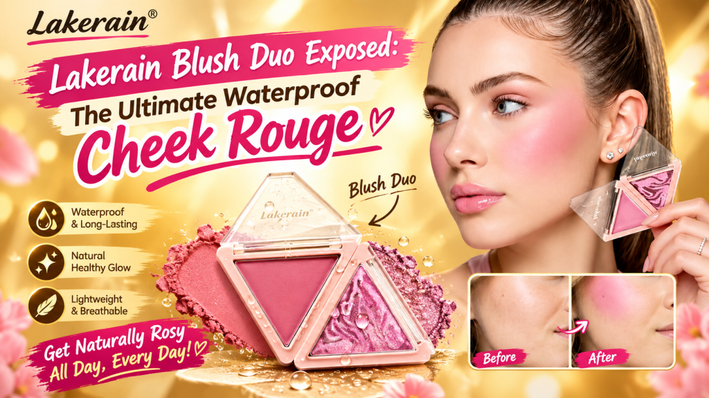 Lakerain Blush Duo Exposed: The Ultimate Waterproof Cheek Rouge 11 Lakerain Blush Duo Exposed