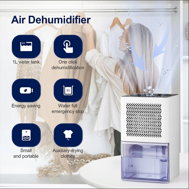 Top-Rated 1L Mini Dehumidifier