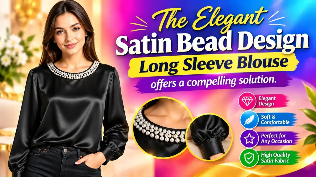 Affordable Luxury: Stunning, Flattering Satin Pullover Tops 5 Affordable Luxury