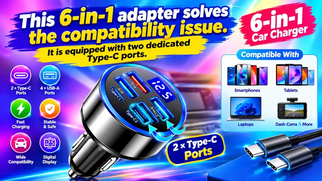 Is This 6-in-1 Car Adapter the Best Value? Review 5 Is This 6-in-1 Car Adapter
